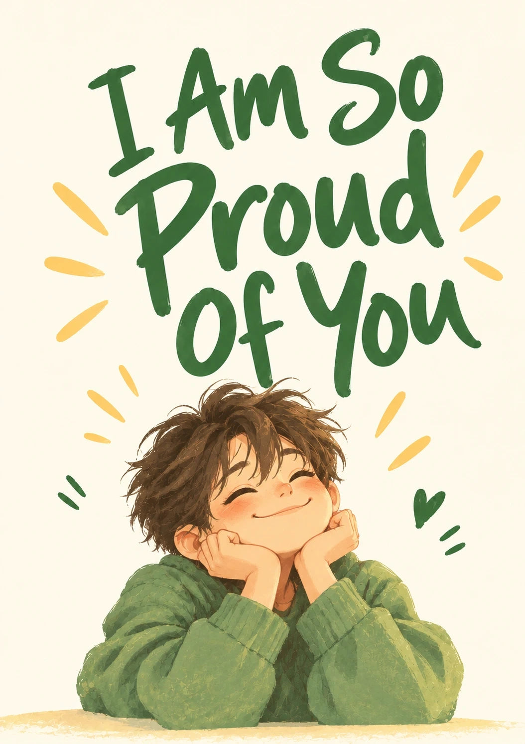 Congratulations - Personalised Card — with punch holes