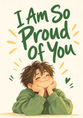 Load image into Gallery viewer, I Am So Proud of You Congratulations Card for Grandson
