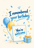 Load image into Gallery viewer, Friendship - Personalised Card — with punch holes

