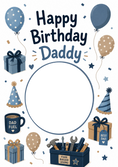 Load image into Gallery viewer, Birthdays - Personalised Card — with punch holes
