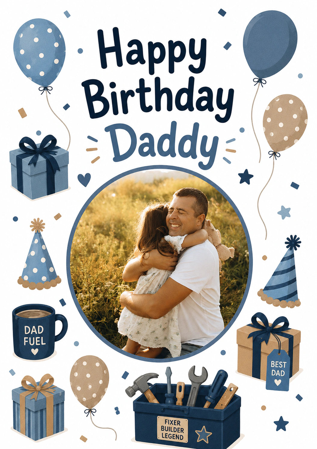 Birthdays - Personalised Card