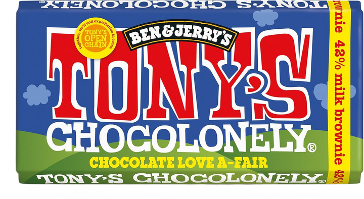 Tony's Chocolonely Dark Milk Brownie - 180g
