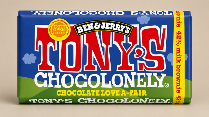 Tony's Chocolonely Dark Milk Brownie - 180g