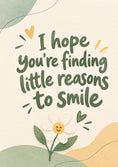 Load image into Gallery viewer, Little Reasons to Smile Friendship Card for Niece
