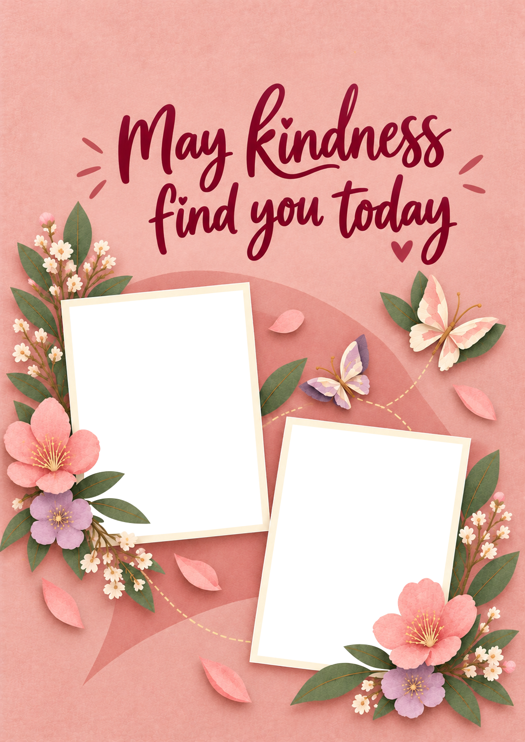 May Kindness Find You Today Photo Upload Friendship Card for Wife
