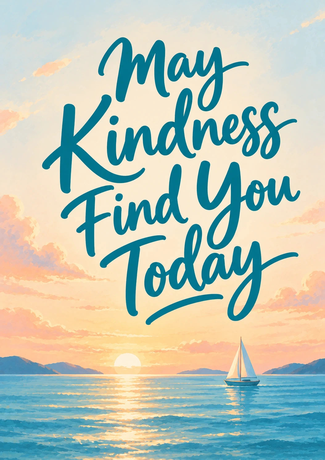 May Kindness Find You Today friendship Card for Girlfriend