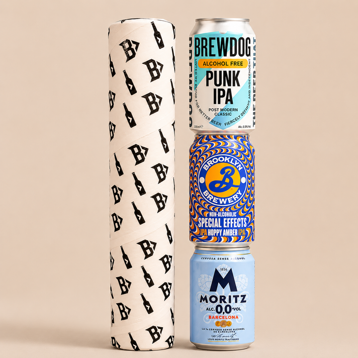 Mixed Alcohol Free Tube Gift Set (3 Pack) - Brewdog, Brooklyn & Moritz