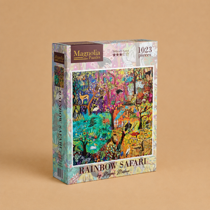 Magali Modoux - Rainbow Safari - Adult Puzzle
