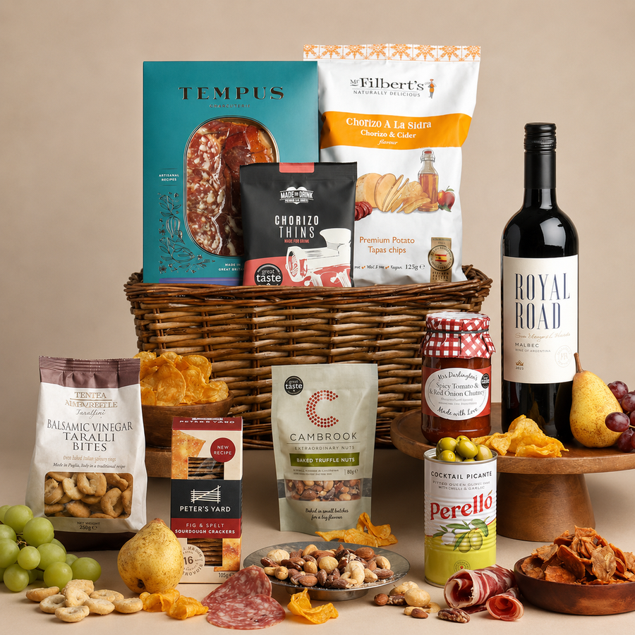 Red Wine & Charcuterie Hamper