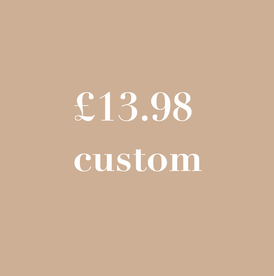 £13.98 custom product