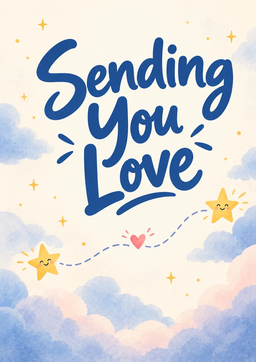 Friendship - Personalised Card — with punch holes