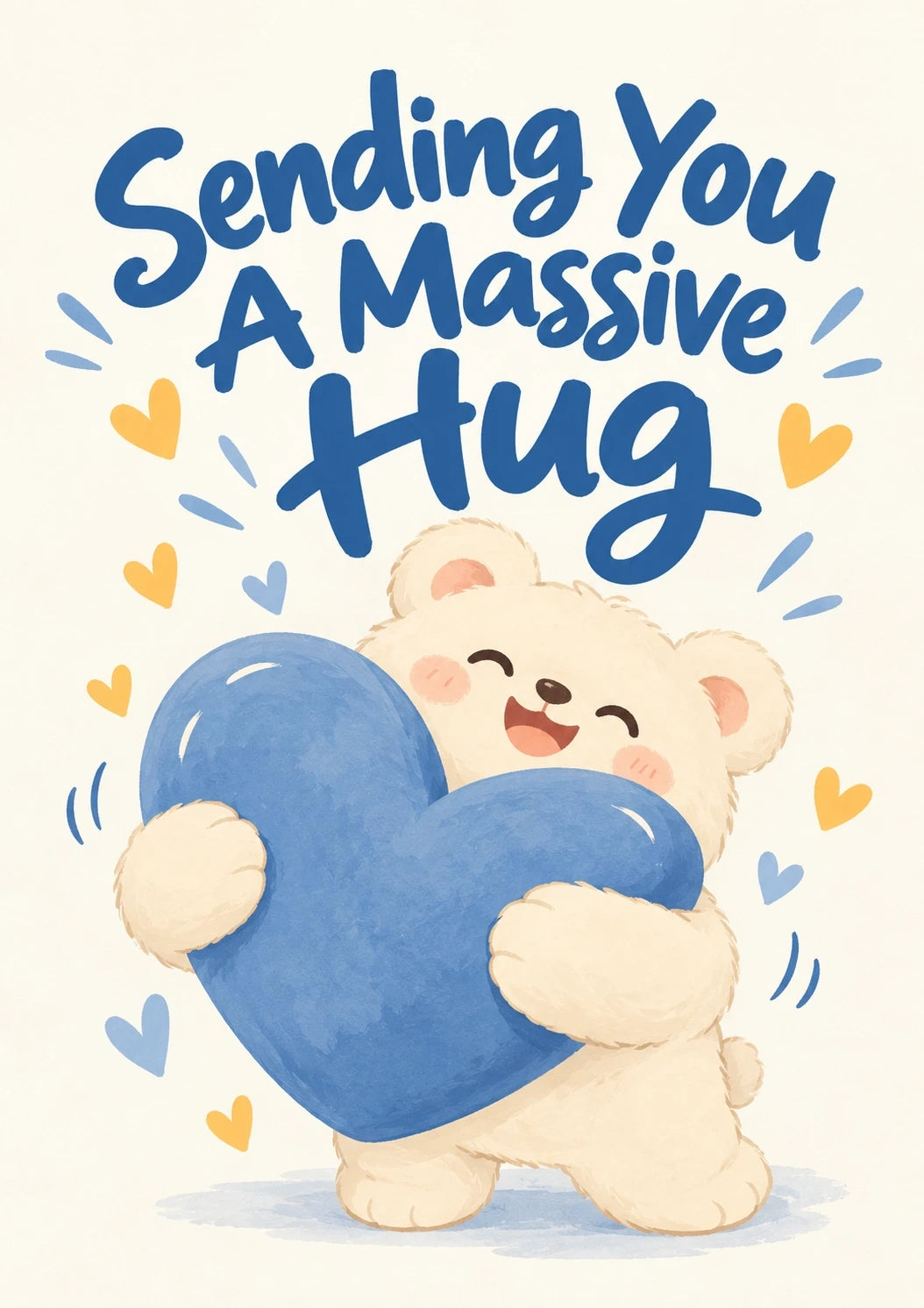 Friendship - Personalised Card — with punch holes