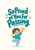 Load image into Gallery viewer, So Proud of You for Passing Congratulations Card for Grandson
