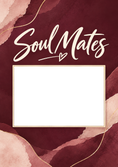 Load image into Gallery viewer, Soul Mates Watercolour Photo Upload Wedding Card for Colleague

