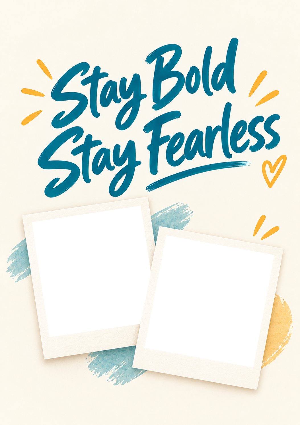 Stay Bold Stay Fearless Photo Upload Congratulations Card for Niece