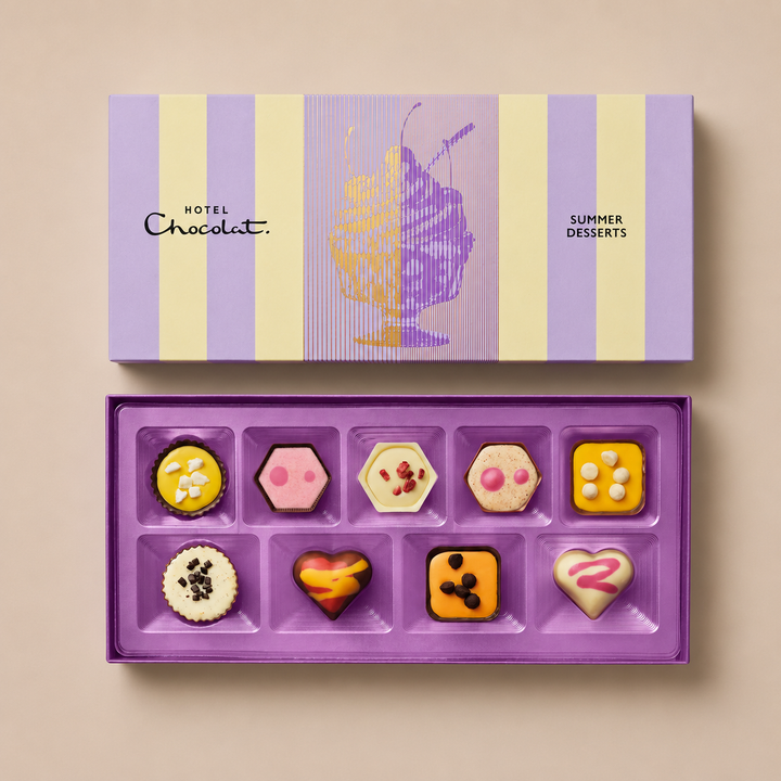 Summer Desserts Chocolate Box 9-Piece