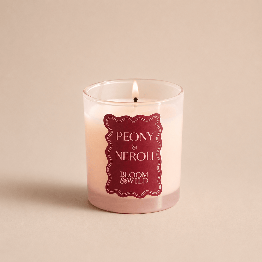 The Peony Candle