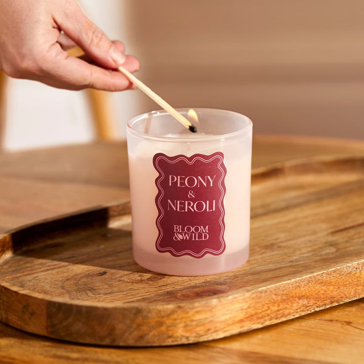 The Peony Candle