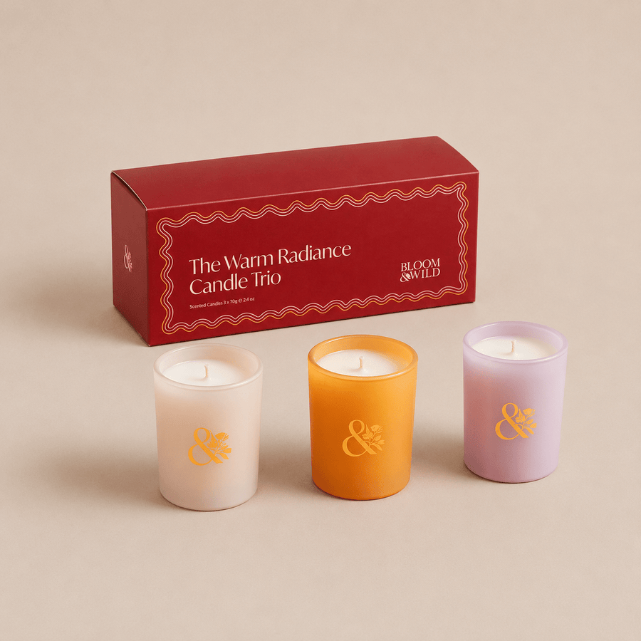 The Warm Radiance Candle Trio