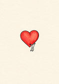 Load image into Gallery viewer, Anniversary - Personalised Card — with punch holes
