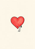 Load image into Gallery viewer, Anniversary - Personalised Card — with punch holes
