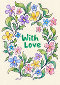 Load image into Gallery viewer, Get well soon! - Personalised Card — with punch holes
