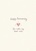 Load image into Gallery viewer, Anniversary - Personalised Card — with punch holes
