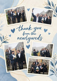 Load image into Gallery viewer, Thank You From the Newlyweds Photo Upload Wedding Card for Dad and Partner
