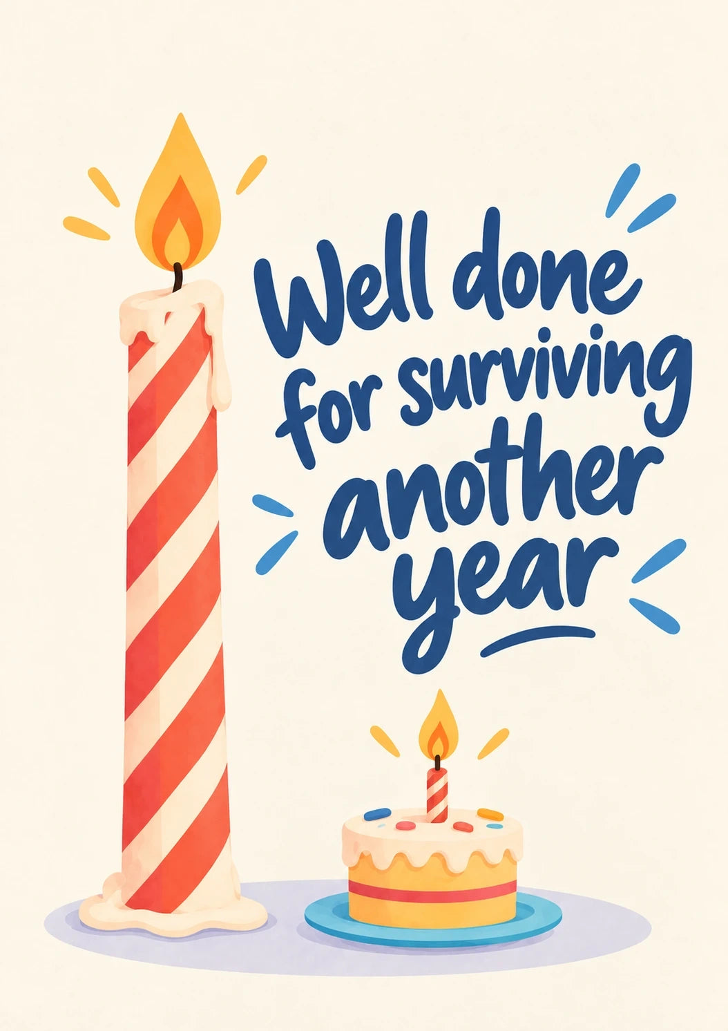 Friendship - Personalised Card — with punch holes
