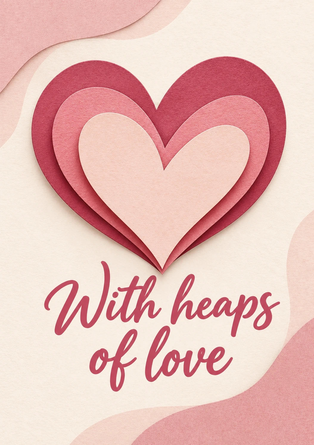 Sympathy - Personalised Card — with punch holes