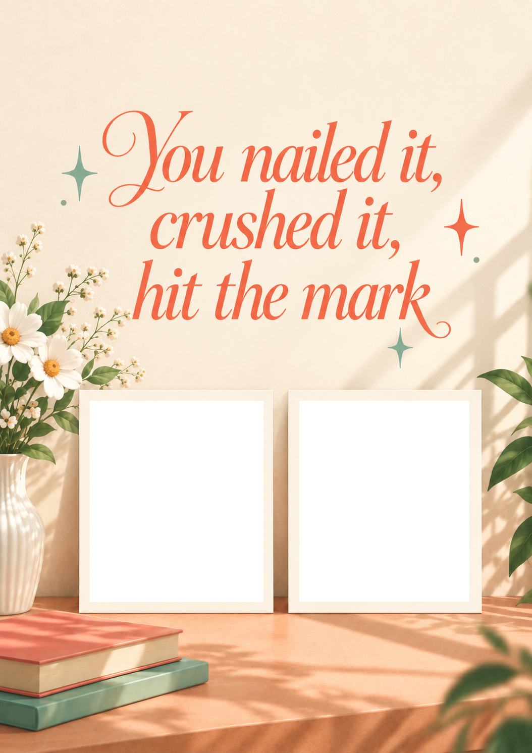 Nailed It Crushed It Photo Upload Congratulations Card for Someone Special