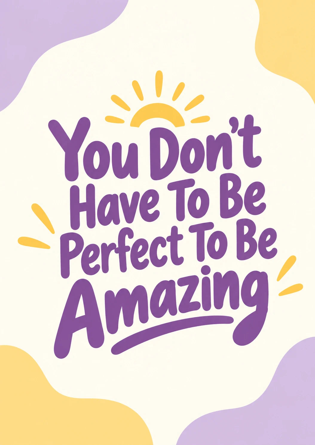 You Don't Have To Be Perfect Congratulations Card for Niece