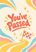 Load image into Gallery viewer, Congratulations - Personalised Card — with punch holes
