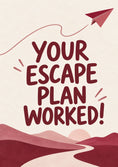 Load image into Gallery viewer, Funny Escape Plan Worked Leaving Card for Colleague
