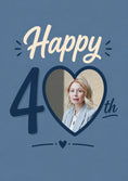 Load image into Gallery viewer, Birthdays - Personalised Card — with punch holes
