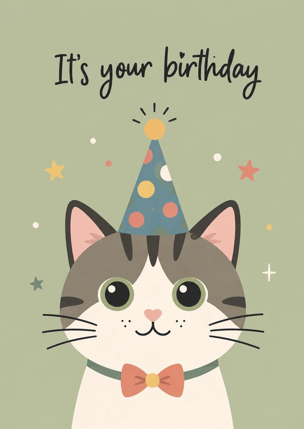 Birthdays - Personalised Card