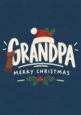 Load image into Gallery viewer, Christmas - Personalised Card — with punch holes
