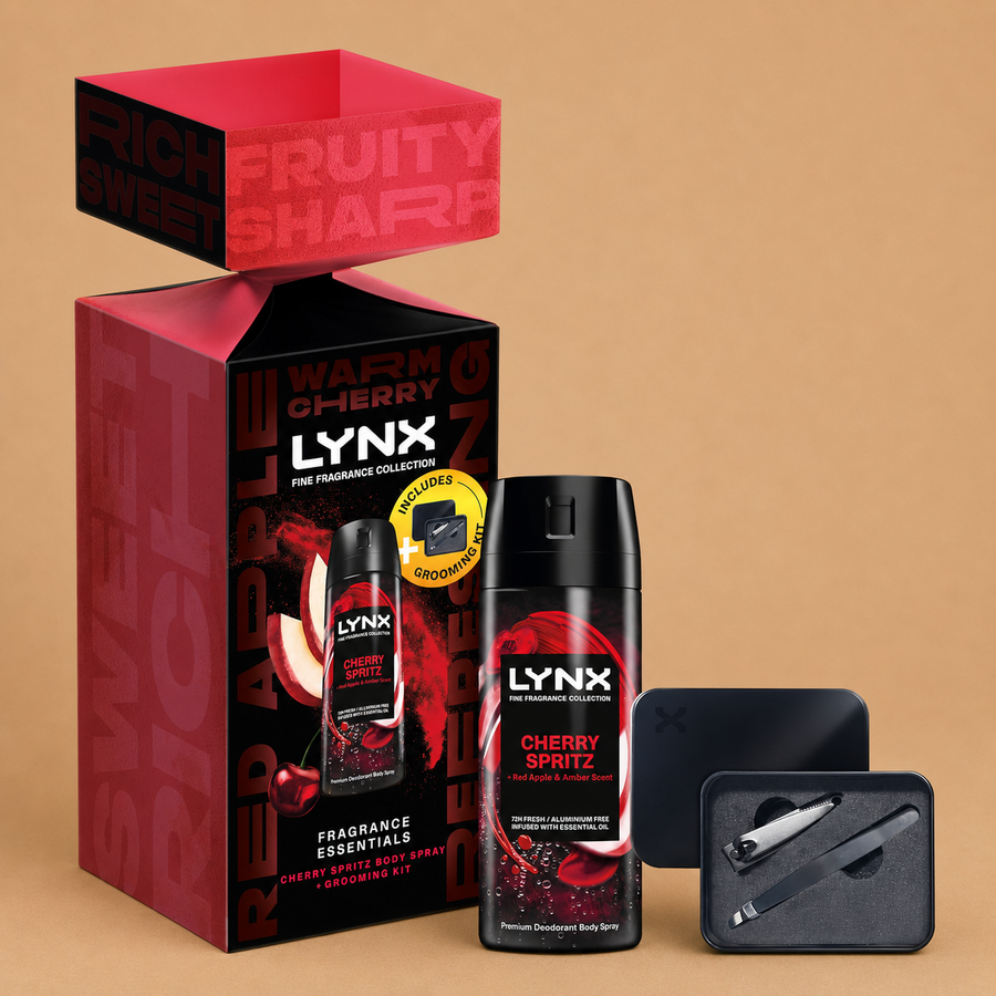 Lynx Cherry Spritz Essentials Gift Set