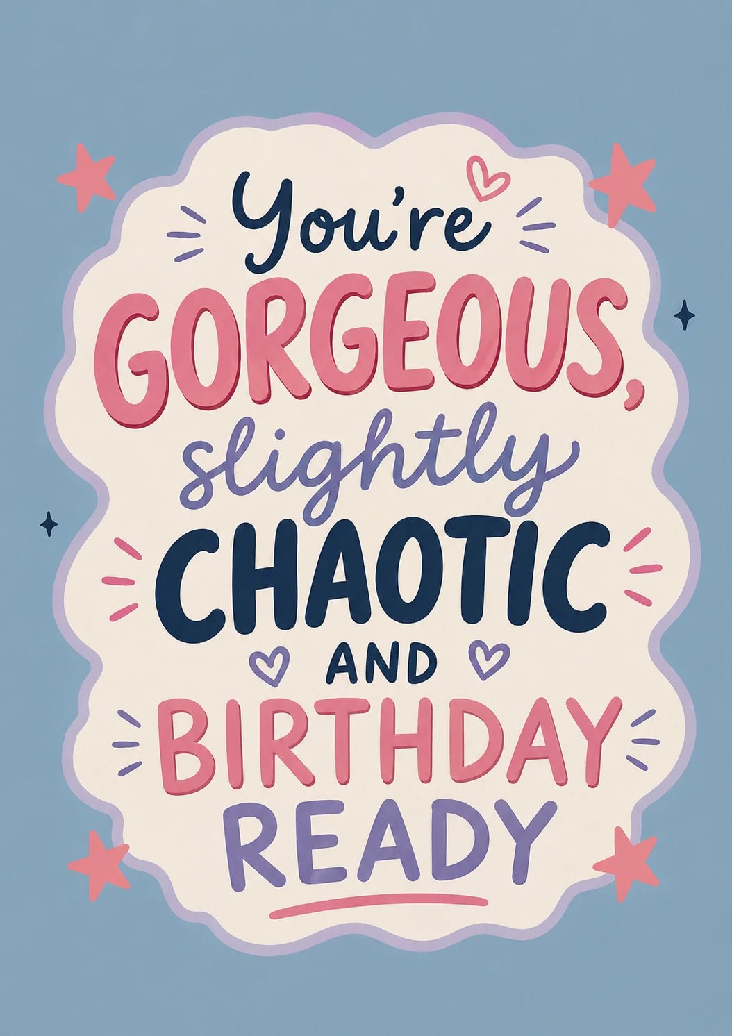 Birthdays - Personalised Card