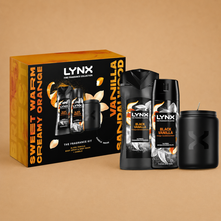 Lynx Black Vanilla Fine Fragrance Gift Set
