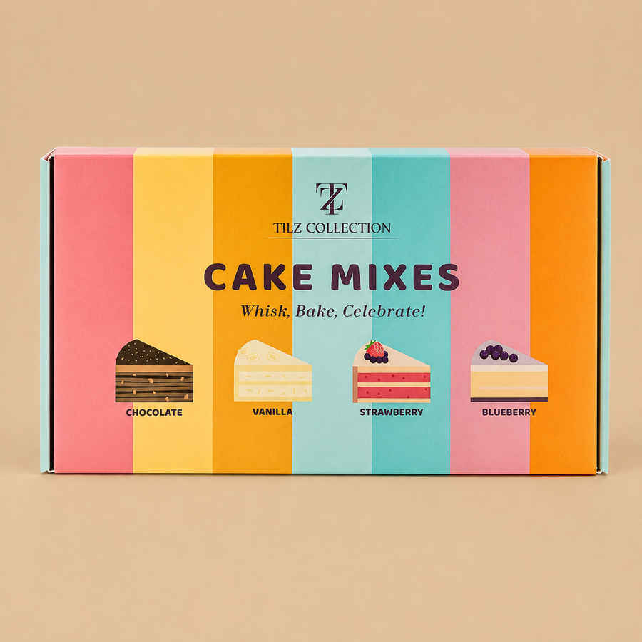 TILZ Collection 4-Pack Cake Mix Gift Set