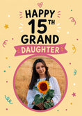 Load image into Gallery viewer, Birthdays - Personalised Card — with punch holes

