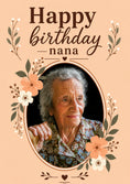 Load image into Gallery viewer, Birthdays - Personalised Card — with punch holes
