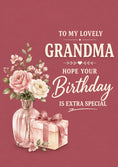 Load image into Gallery viewer, Birthdays - Personalised Card — with punch holes
