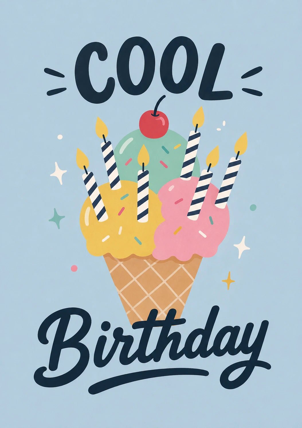 Birthdays - Personalised Card