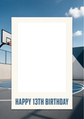Load image into Gallery viewer, Birthdays - Personalised Card — with punch holes
