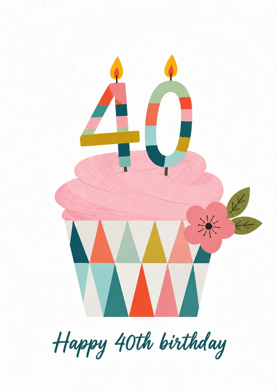 Birthdays - Personalised Card — with punch holes