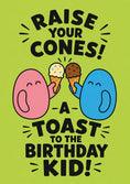 Load image into Gallery viewer, Birthdays - Personalised Card — with punch holes
