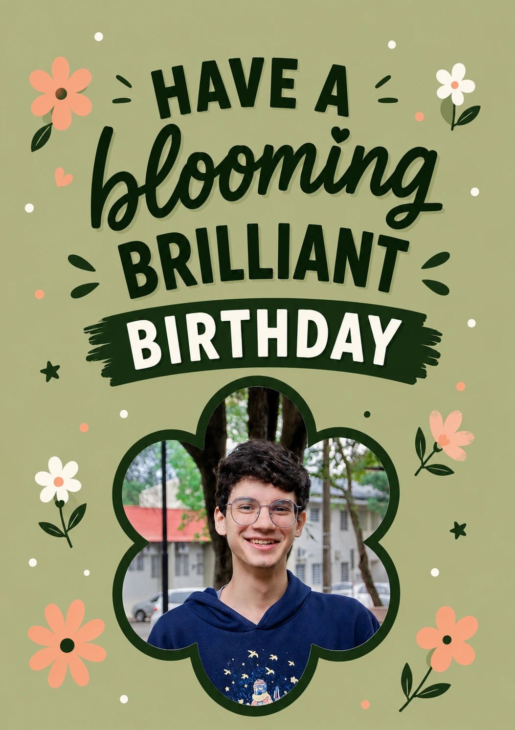Birthdays - Personalised Card