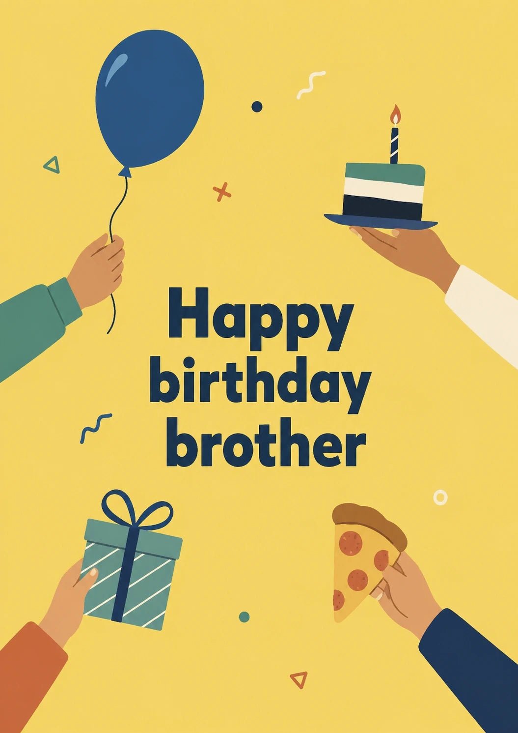 Birthdays - Personalised Card